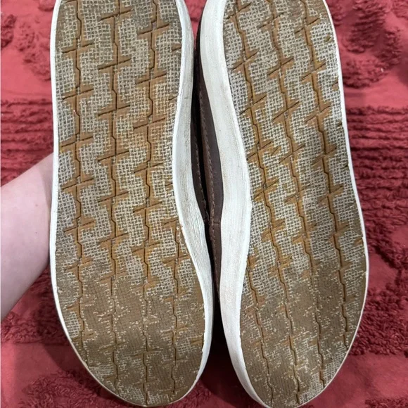 Men's Frye Brown Leather Slip-On Shoes - Picture 3 of 5